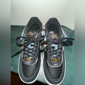 Nike Air Force 1 Shadow Black Light Arctic Pink